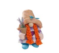 YUEKOPOU Accessoires pour Cheveux de Noël, Pinces à Rideaux Christmas Felt GNOME Angel Reindeer Ornaments Multicolor 8.26 inches Pack of 1 2 3 5 6(Girl a)
