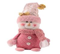YUEKOPOU Accessoires pour Cheveux de Noël, Pinces à Rideaux Christmas Felt GNOME Angel Reindeer Ornaments Multicolor 8.26 inches Pack of 1 2 3 5 6(Snowman a)