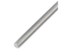 YUEKOPOU Barre droite filetée, tige filetée ronde sans tête en acier inoxydable, for assemblage mécanique, fixation d'équipement et connexion de matériel industriel(1pcs,M6x400)