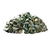 YUEKOPOU Cailloux, Pierres décoratives Naturelles, Terreau horticole for Plantes Grasses, Cactus, Gravier décoratif for Aquarium, Aquarium, vases, Terrarium, Rouge, S(Green,M)