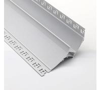 YUEKOPOU Canal Lumineux à LED, éclairage de Plafond, Plinth Profilé en Aluminium Blanc for éclairage LED, Plusieurs Tailles, diffuseur, plinthe, plafonnier(8m/26.2ft)
