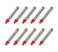 YUEKOPOU Filtre pulvérisateur, filtre en acier inoxydable, Replacement Filters For Airless Spray Tools Includes Ten Stainless Steel Inserts