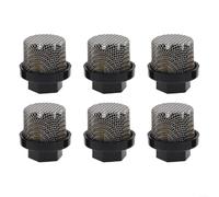YUEKOPOU Filtre pulvérisateur, filtre en acier inoxydable, Suction Filter Set Efficient Filtration with Six Mesh Screens for Spray Hoses