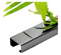 YUEKOPOU Kit de goulotte de câble for conduit de fil ouvert, coin autocollant et cache-fil de haut-parleur de 1 m de longueur,(Black,40 * 20mm)