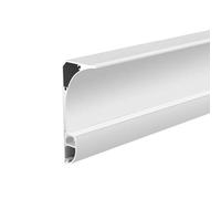 YUEKOPOU Moulure de Plafond, plinthe, Aluminum Baseboard Lighting LED Diffuser Channel Skirting Line White 6x8cm Multiple Lengths(8m/26.2ft)