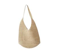YUEKOPOU Sac à bandoulière Fourre-tout en paille, Shoulder Bags Raffia Hand-woven Bag French Retro One-shoulder Hand-woven Bag Holiday Beach Bag For Women straw bags