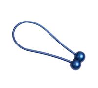 YUEKOPOU Tie-Backs Ajustables, Tie-Backs pour Rideaux Magnetic Wood Ball Buckle Clips Curtain Tiebacks Pack of 4 Multicolor 50cm(Blue)