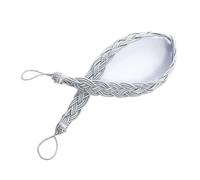 YUEKOPOU Tie-Backs Ajustables, Tie-Backs pour Rideaux Pack of 9 Handmade Woven Curtain Tiebacks Clips Straps for Home Decor Multicolor(Grey)
