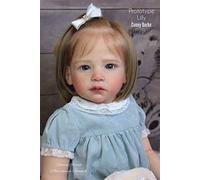 yuela 70 CM énorme bébé 28 Pouces Reborn Enfant en Bas âge Lilly Reborn Vinyle Enfant en Bas âge Kit de poupée pièces de poupée inachevées