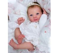 yuela Nouveau 21 Pouces Reborn Supply Kit de poupée Fleur Sweet Face Kit de Vinyle Souple de Couleur fraîche