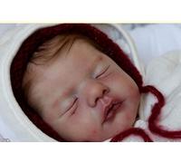 yuela Nouveau kit de poupée Reborn 19 Pouces Populaire Sam Sweet Sleeping bébé Couleur Douce au Toucher Doux