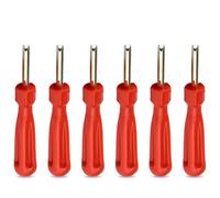 Yuemeuy 5 Pieces Démonte Valve Pneu | Outil De Valve De Pneu | Demonte Obus Valve | Extracteurs De Noyau De Valve | pour Toutes Les Valves De Roue Courantes des Pneus