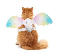 Yuemeuy Ailes pour Chats - Décorations pour Fêtes et Cosplay d'animaux,Ailes Papillon Ajustables Électriques pour Mariage Cosplay Anniversaire Spectacle Défilé Halloween