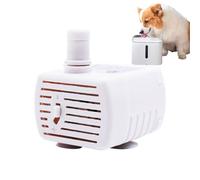 Yuemeuy Pompe De Remplacement Pour Fontaine À Eau Pour Chat - Pompe de Fontaine Silencieuse pour Chien | Moteur Submersible Multifonction Avec Éclairage Pour Nettoyage D'aquarium