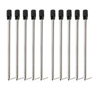 YUEMING 20 Pièces Recharges de Stylo à Bille en Métal Recharges de Stylo Écriture Lisse 7 Cm et 1 mm Pointe Moyenne (noir)