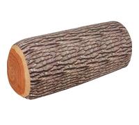 YUEMING Creative Coussin Mini Oreiller Rouleau Cylindrique Arbre Bois Naturel