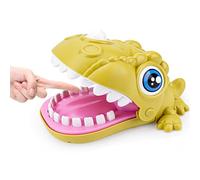 YUEMING Crocodile chez le dentiste, jouet crocodile dinosaure mordant jeu de doigts pour enfants, jeu de croco doc amusant, jeu de crocodile pour garçons et filles