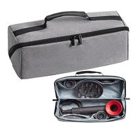 YUEMING Sac de Rangement pour Dyson Airwrap Styler Accessoires, Sac de Rangement Portable de Voyage pour sèche-Cheveux Dyson Supersonic, étui de Voyage Portable pour cosmétiques (Gris)