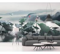 YueMingDi Pic De Montagne Paysage Paysage Moderne Fond D’Écran Décoration Chambre À Coucher Salon Moderne Tv Fond-430Cm×300Cm