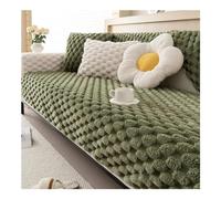 YUEMOL Housse de canapé Tapis de canapé d'angle Universel antidérapant en Peluche épaisse, Serviette de canapé Chaude d'hiver, Coussin de canapé for Couverture de canapé de Salon (Color : C, Size :