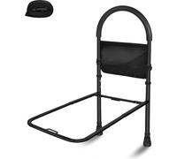 YUENFONG Barrière de lit Aide à la verticalisation Lit pour adultes âgés handicapés Aides sécurisées Aide à l'entrée Poignées de maintien Protection antichute Barrière de lit Réglable en hauteur Stabl