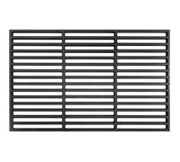 YUENFONG Grille rectangulaire en Fonte émaillée professionnelle pour barbecue à gaz et charbon de bois 54 x 34 cm