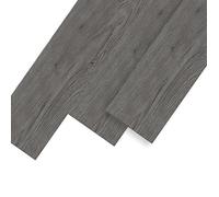 YUENFONG Lot de 18 revêtements de sol en PVC autocollants,aspect bois,91,44 x 15,24 x 0,2 cm,pour environ 2,5 m²,Chêne clair