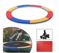 YUENFONG Protection de rebord de trampoline Ø 305cm - PVC PE pour trampoline -Résistant aux UV et aux déchirures - 10FT Multicolore