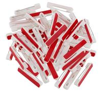 YUENPUN Lot de 300 épingles à nourrice autocollantes en plastique avec dos adhésif, pour travaux manuels, badges d'identité, étiquettes de nom, broches