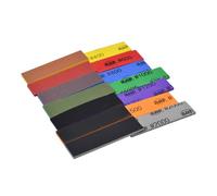 Yuentoen Lot de 35 éponges abrasives sèches et humides - Grain 400-2000 - Éponge abrasive flexible pour bois, plastique, impression 3D, bricolage, modélisme