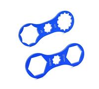 yuentoen Outil de réparation de fourche avant de vélo - Capuchon de fourche avant de vélo - Clé BB multifonction pour SR Suntour XCR/XCM/XCT/RST VTT (bleu)