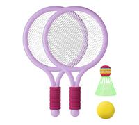 YueShengYCHUANG Ensemble de Badminton 2 Pièces pour Enfants, Portable, avec Volant et Balle. en Plastique Léger. Convient Aux Garçons, Aux Filles, Aux Débutants et