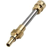 YUET Adaptateur de Nettoyeur Haute Pression Pour Bosch AQT Black & Decker à 1/4 "Connexion Rapide,Lance d'Extension de Rechange,Tige d’Extension, Pistolet de Pulvérisation, Canon de Mousse