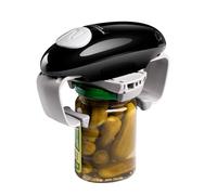 YUET Ouvre-bocal Électrique Gadget de Cuisine Solide et Robuste pour Bocaux Scellés,Ouvre Boîte Automatique Portable Ouverture Mains Libres avec Moins d'Efforts Pour Ouvrir (Noir)