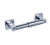 YUET Porte-Serviettes Réglable 13.5-19cm Mural, Porte-Papier Toilette, Acier Inoxydable SUS 304, Porte Essuie Tout Derouleur pour Salle de Bain WC Cuisine, Carré Argenté Poli