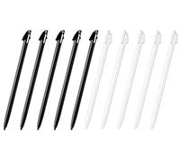 yueton Lot de 10 stylets de rechange en plastique pour écran tactile, compatibles avec Nintendo 3DS, 3DS XL, 3DS LL
