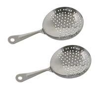 yueton Lot de 2 passoires à cocktail en acier inoxydable pour la maison, le bar, les barmans professionnels