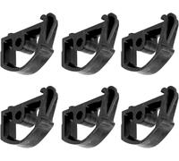 YUETTYY 1/4/6/8 pièces de rechange pour Workmate Workbench Leg Catch 242416-00, accessoires de scie de table noirs