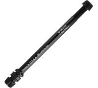 YUETTYY Adaptateur d'essieu traversant pour vélo M12 x P1.0/P1.5/P1.75 en alliage d'aluminium - Roue avant de vélo - Longueur réglable - Pour sports de vélo (M12 x 1,5 160-172)