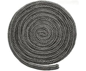 YUETTYY Joint de porte de poêle à bois, Corde de poêle à bois, Cordon d'étanchéité de poêle, Corde de poêle Φ 14/16/18/20/25mm x 2 ou 3 mètres Corde d'étanchéité de poêle ronde en fibre de verre