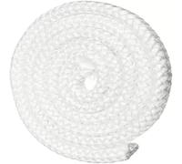 YUETTYY Joint de porte de poêle à bois, cordon d'étanchéité pour poêle à bois, joint réfractaire, corde de poêle blanche Φ 6/8/10/12/14/16/18/20/25 mm, corde d'étanchéité ronde en fibre de verre pour