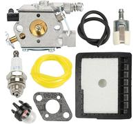 YUETTYY Kit de bougie d'allumage de filtre à air de carburateur pour tronçonneuse Echo CS3000 CS3400 A021000231 A021000760 Walbro WT-589-1
