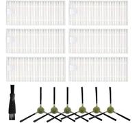 YUETTYY Kit de pièces de rechange pour aspirateur OKP Life K2, K3, K4, K5 et pour Lefant M210, M210S, M210B, M213, 6 filtres, 6 brosses latérales, 1 brosse de nettoyage