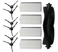 YUETTYY Lot de 11 brosses latérales de rechange pour aspirateur Cecotec Conga 7490, Eternal pour Genesis, X-Treme