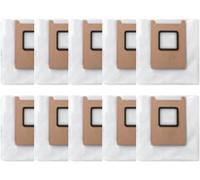 YUETTYY Lot de 4/10 sacs à poussière de rechange pour aspirateur robot Eufy Omni E25 E28, filtration efficace, sacs à poussière de grande capacité en tissu non tissé (lot de 10)