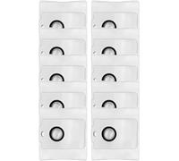 YUETTYY Lot de 4/10 sacs filtrants à poussière de rechange pour aspirateur Conga 8290 Immortal Ultra Power Home, pour aspirateur X Treme (10 pièces)