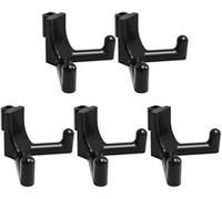 YUETTYY Lot de 5/10 crochets à outils robustes, robustes et fiables en plastique pour modèles d'abri de jardin à vie pour revêtement vertical (5 pièces)