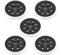 YUETTYY Lot de 5 patins de ponçage à 8 trous pour ponceuses vibrantes Bosch PEX 300 AE 400 AE 4000 AE 4000 AE 125 mm