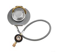 YUETTYY Réchaud à gaz coupe-vent de camping, réchaud à gaz en acier inoxydable, 3200 W, brûleur fendu pour poêle Trangia GS2000