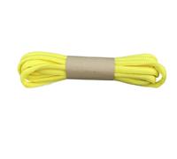 YUEVXN 1 paire de lacets ovales demi-ronds jaunes for baskets athlétiques, 100-160 cm, chaussures de Sport unisexes